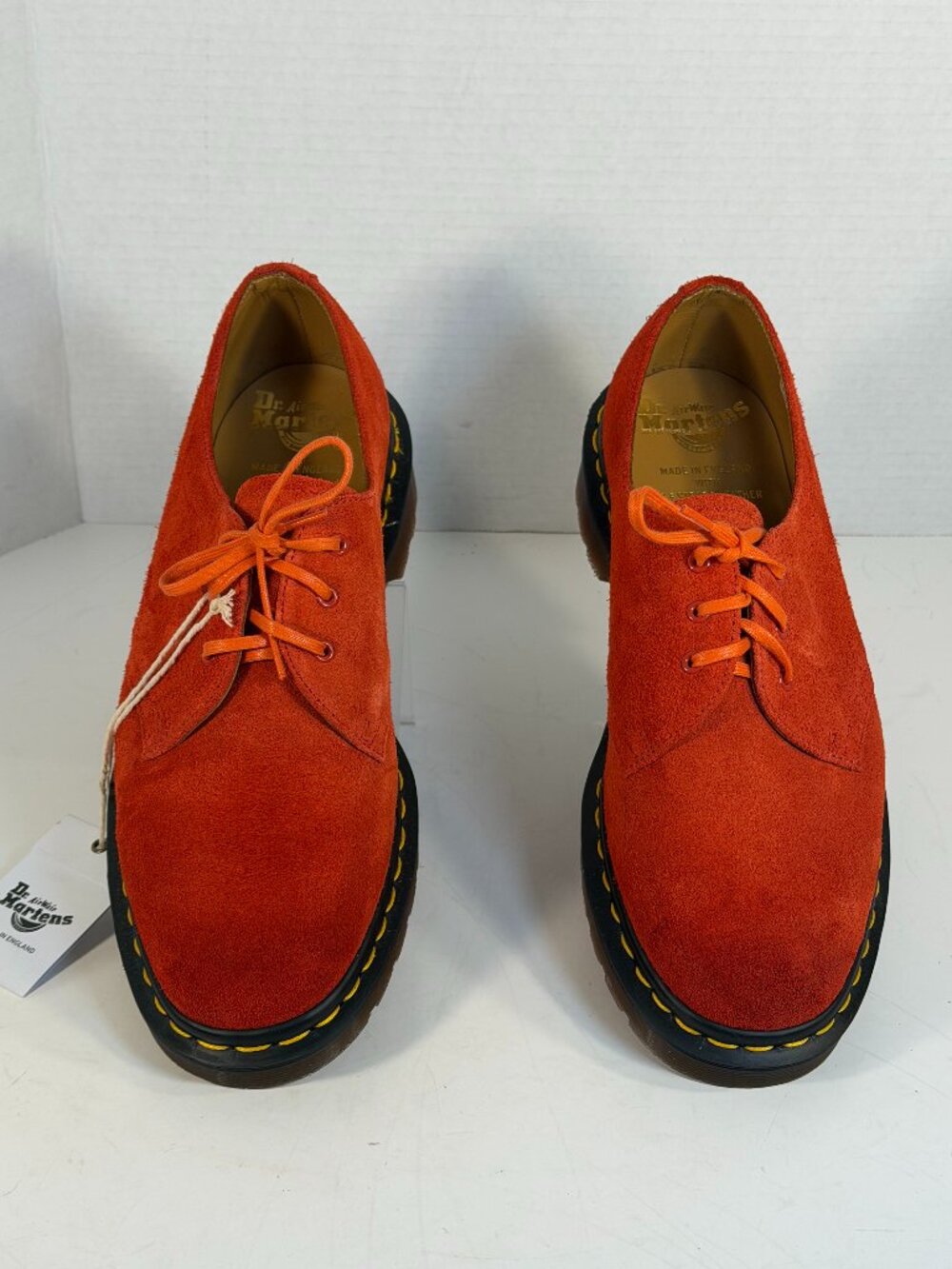 Dr. Martens Red Suede 1461 Made in England
